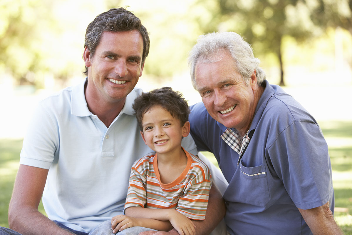 Father, Son, and Grandfather