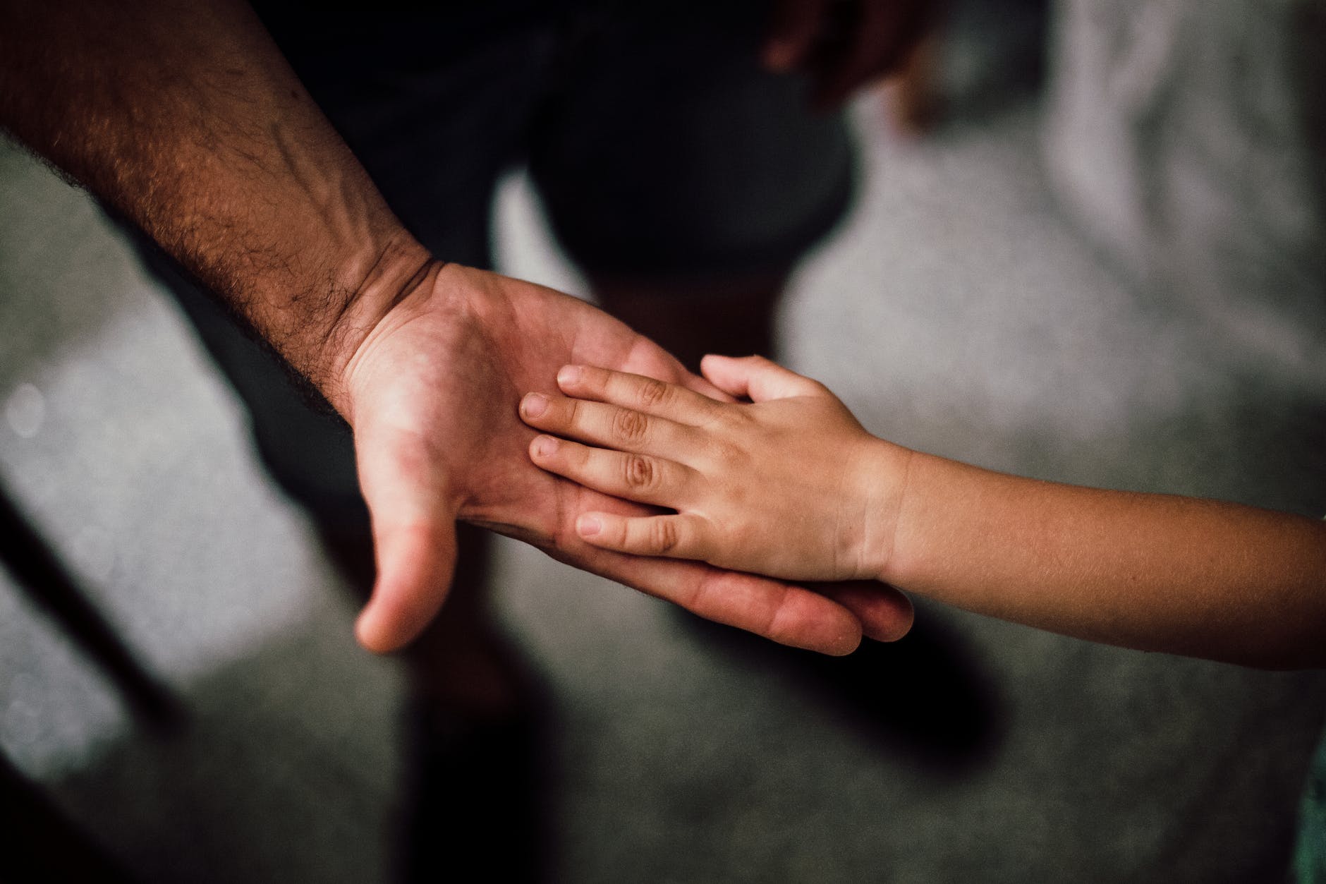 pexels-photo-1250452 father and child s hands together