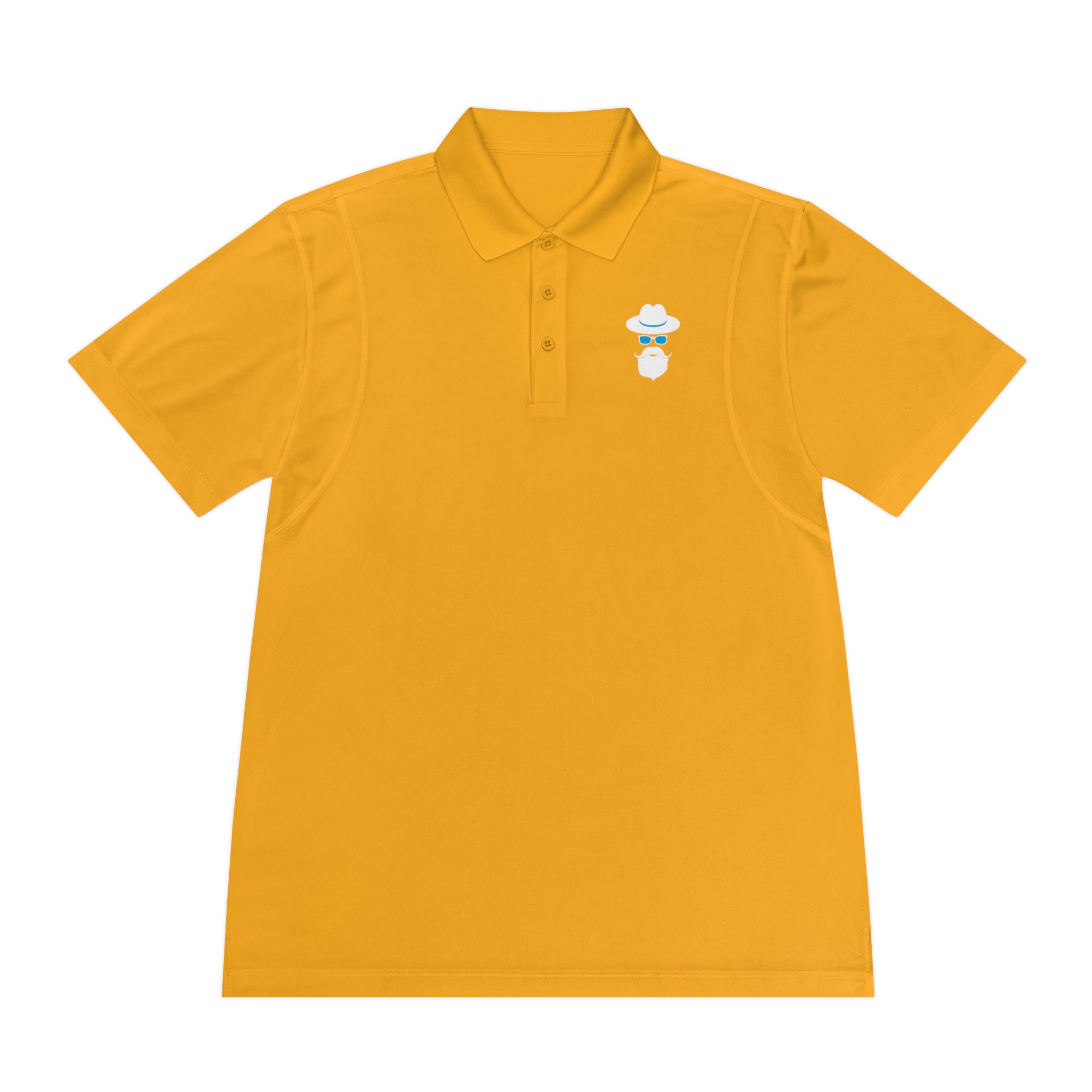 Cool Grandpa Logo Only Men's Sport Polo Shirt - Image 16