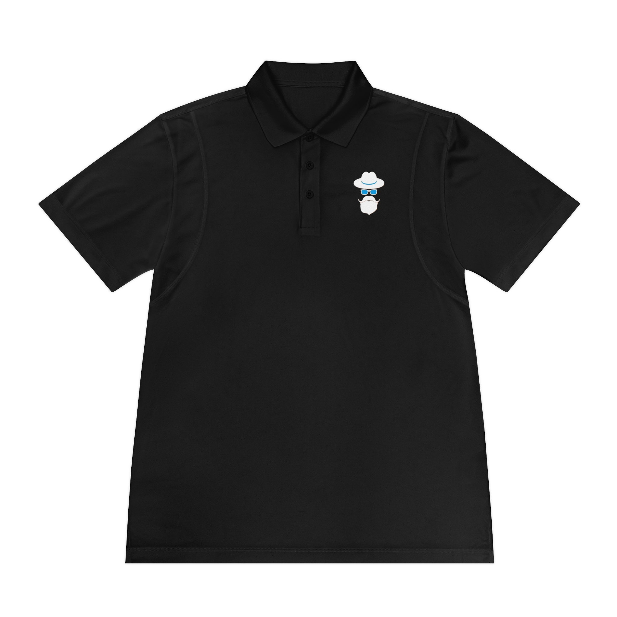 Cool Grandpa Logo Only Men's Sport Polo Shirt - Image 10