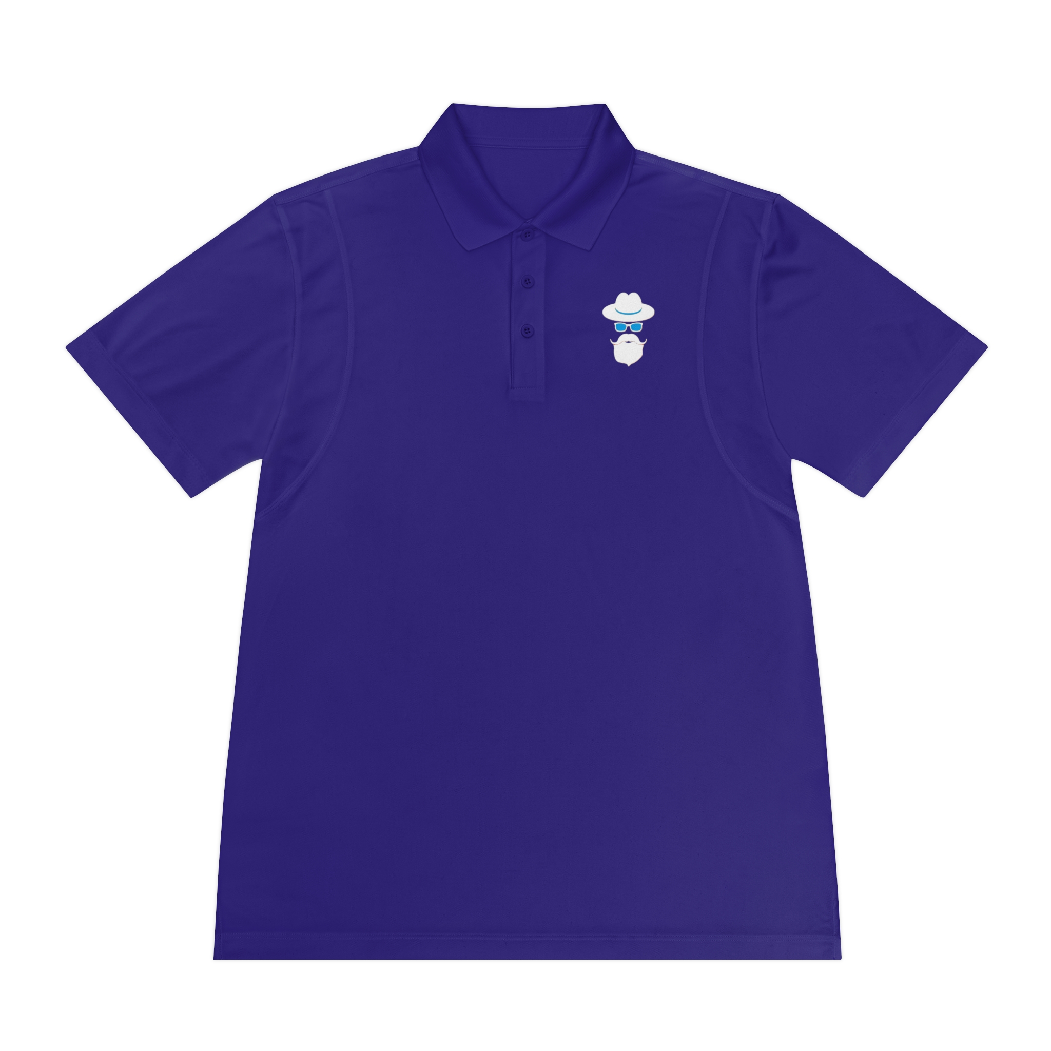 Cool Grandpa Logo Only Men's Sport Polo Shirt - Image 28