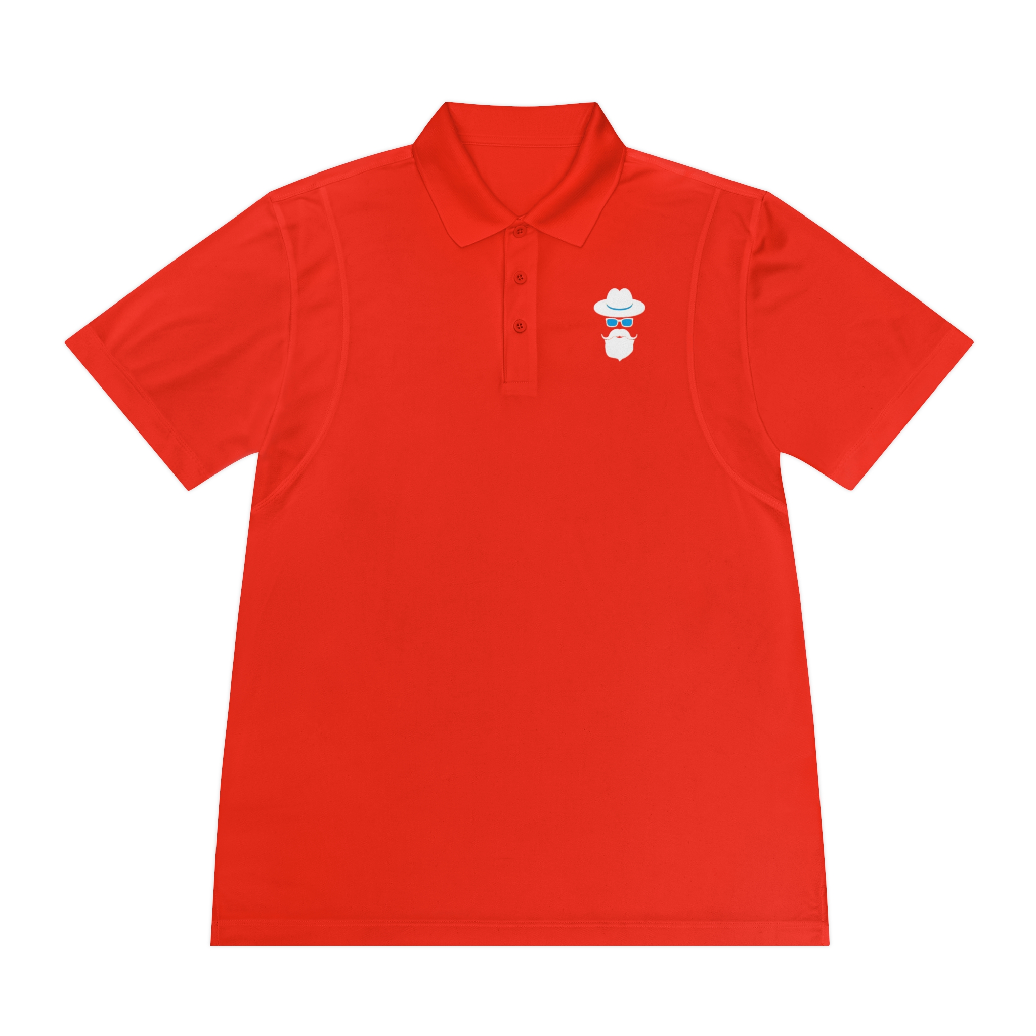 Cool Grandpa Logo Only Men's Sport Polo Shirt - Image 19