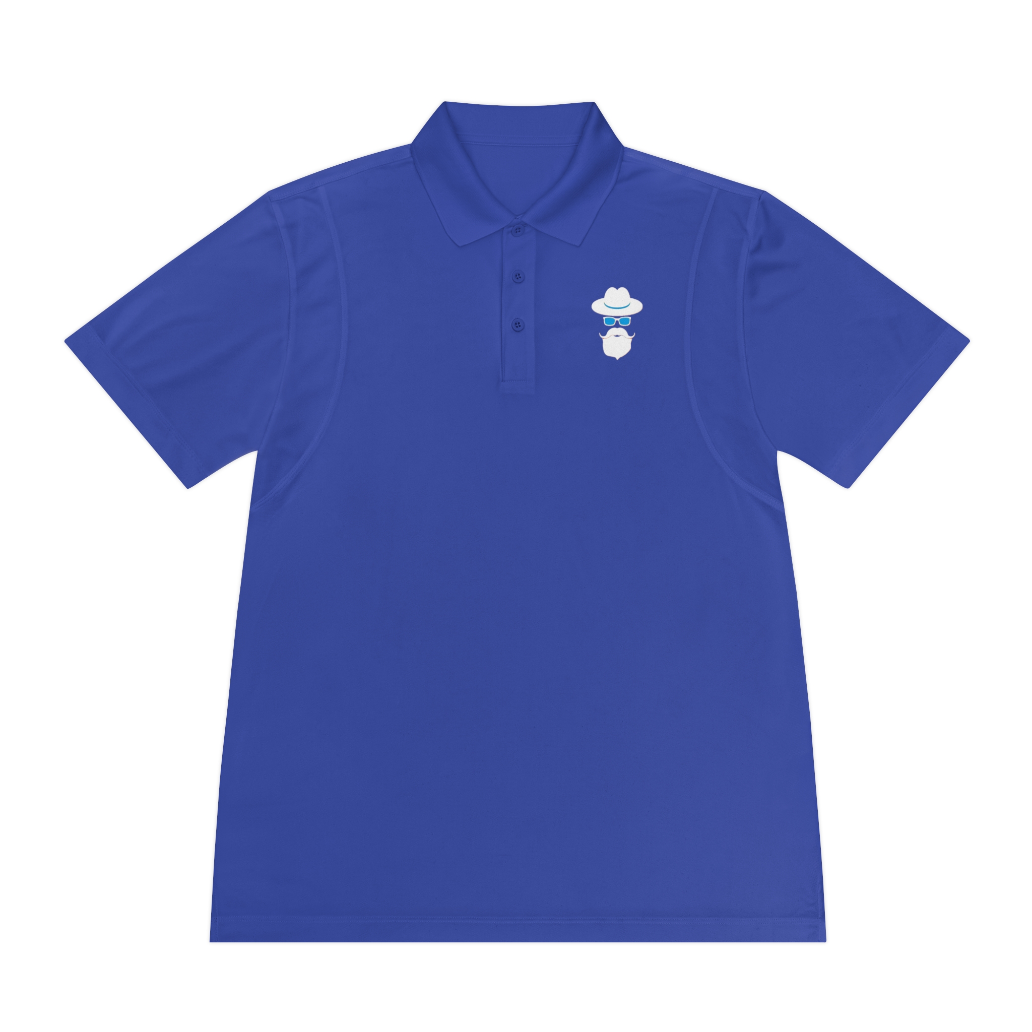 Cool Grandpa Logo Only Men's Sport Polo Shirt - Image 25