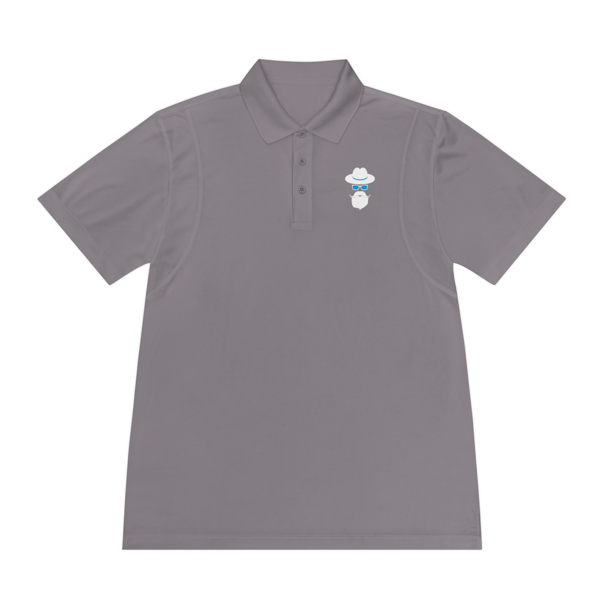 Cool Grandpa Logo Only Men's Sport Polo Shirt - Image 22