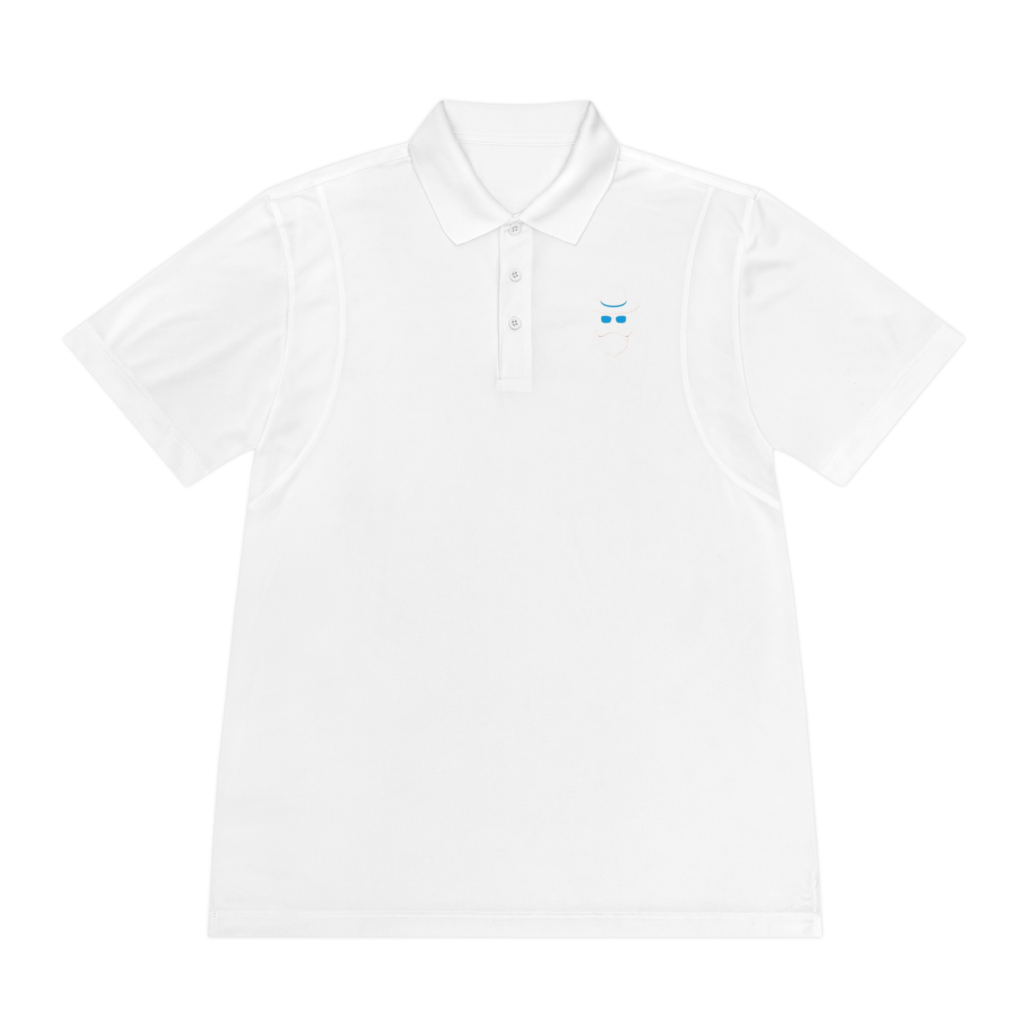 Cool Grandpa Logo Only Men's Sport Polo Shirt - Image 4