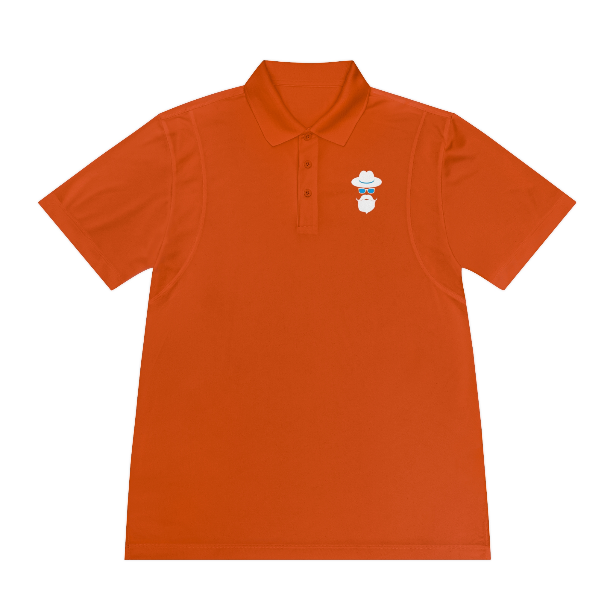 Cool Grandpa Logo Only Men's Sport Polo Shirt - Image 13