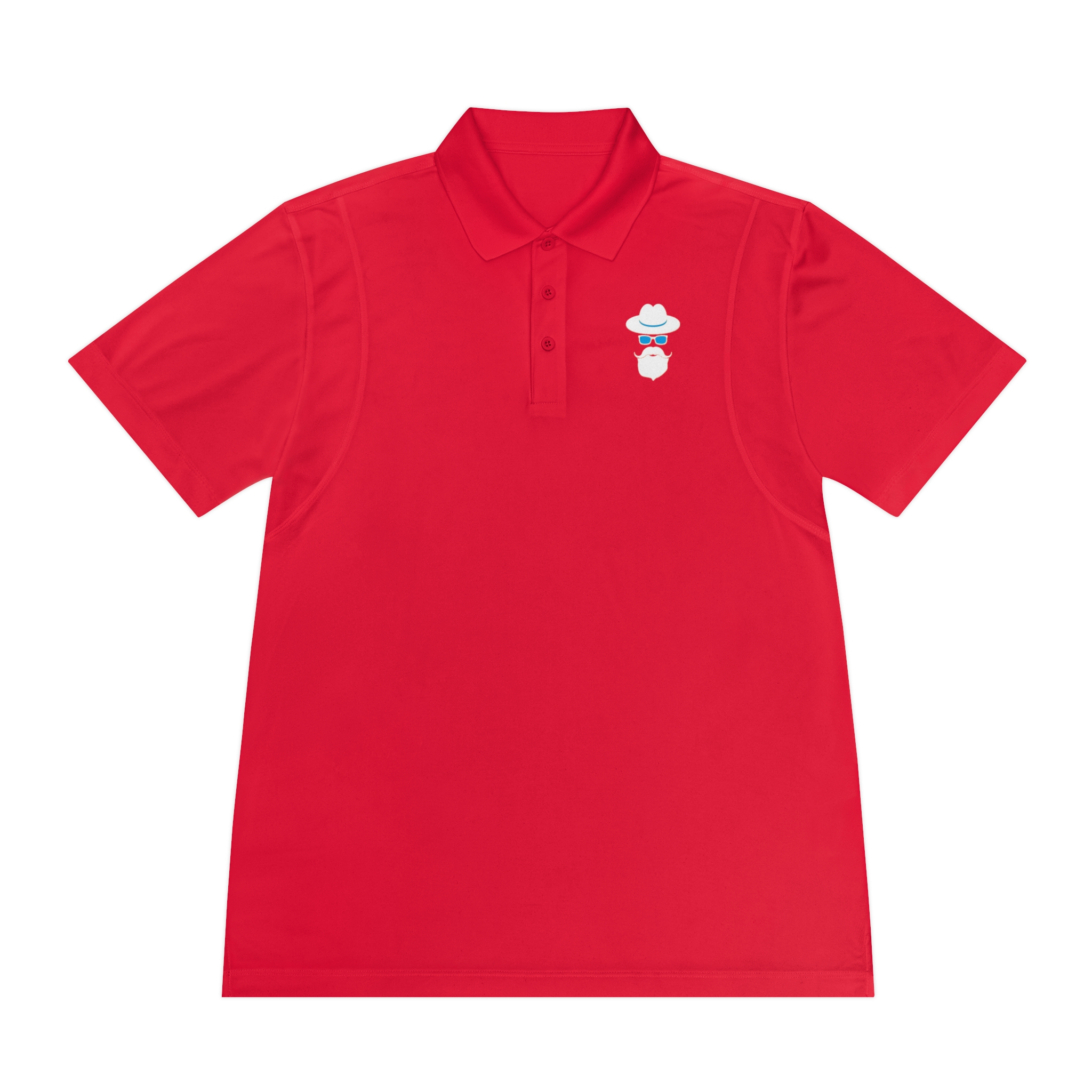 Cool Grandpa Logo Only Men's Sport Polo Shirt