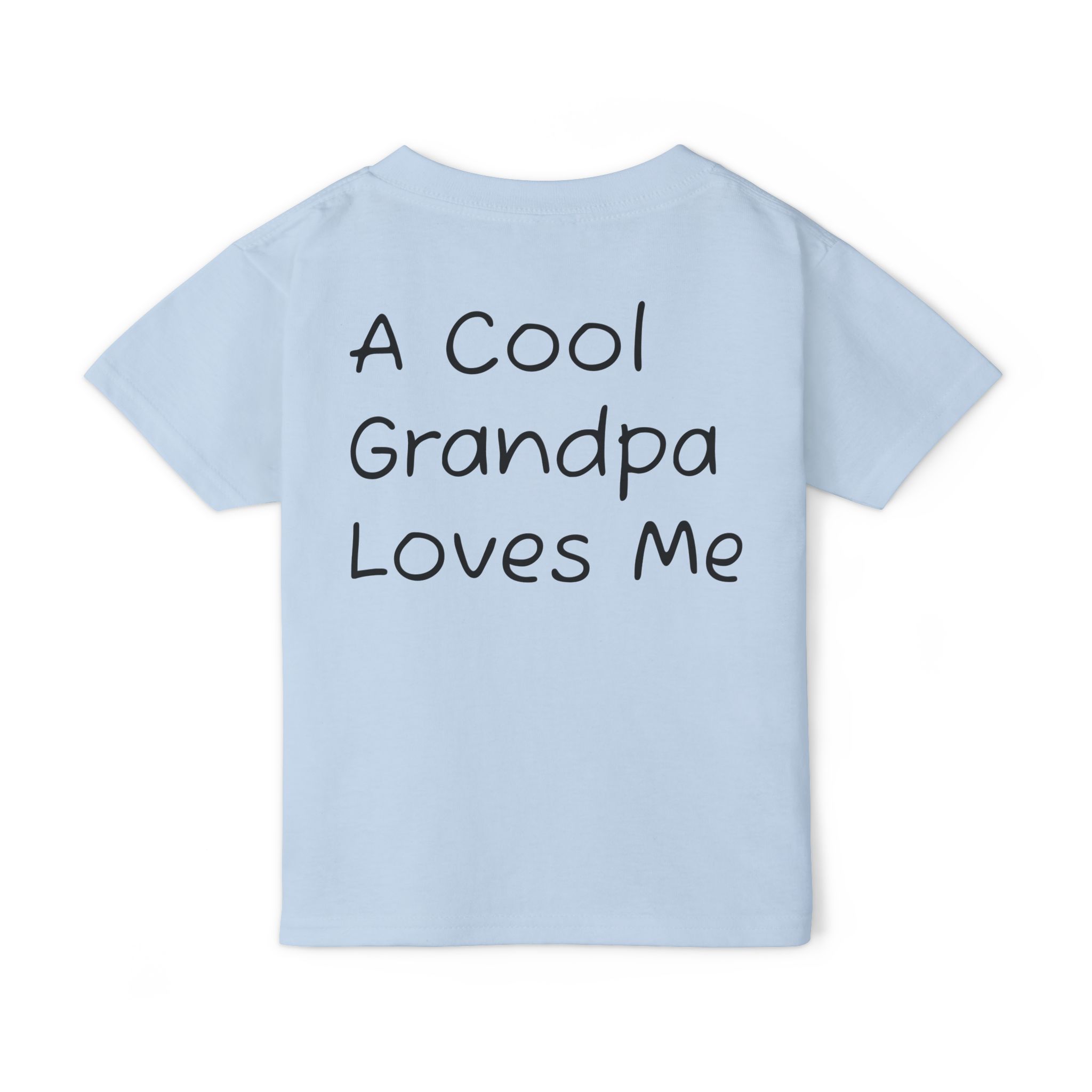 Cool Grandpa Toddler T-Shirt — "A Cool Grandpa Loves Me" Tee - Image 12