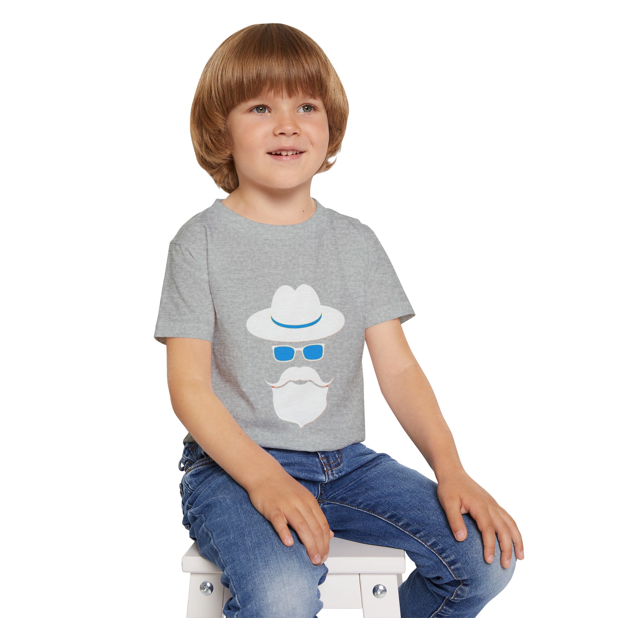 Cool Grandpa Toddler T-Shirt — "A Cool Grandpa Loves Me" Tee - Image 24
