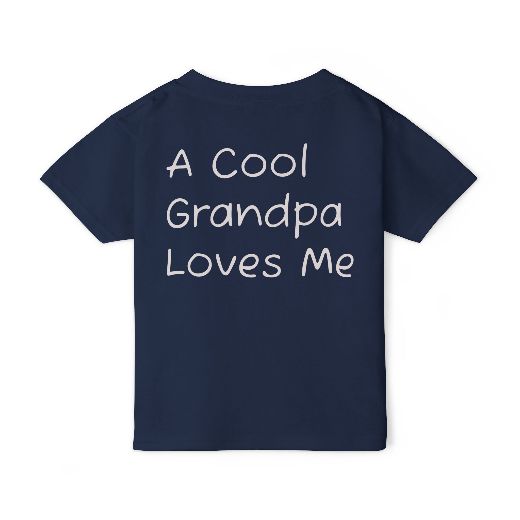 Cool Grandpa Toddler T-Shirt — "A Cool Grandpa Loves Me" Tee - Image 26
