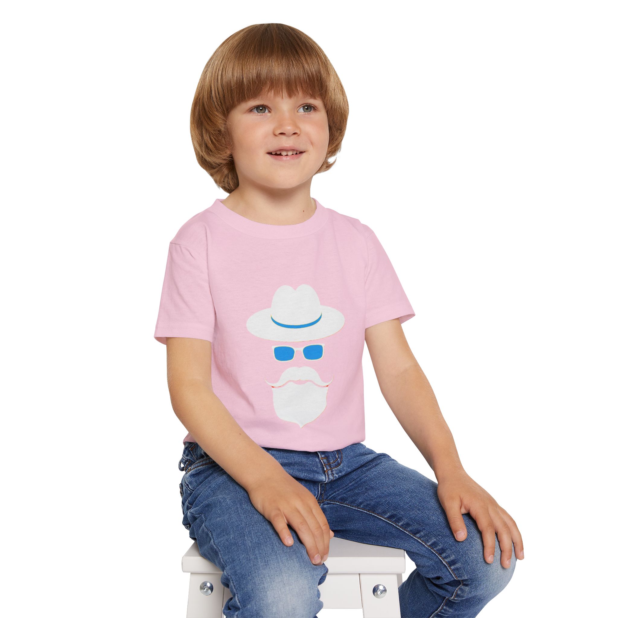 Cool Grandpa Toddler T-Shirt — "A Cool Grandpa Loves Me" Tee - Image 10
