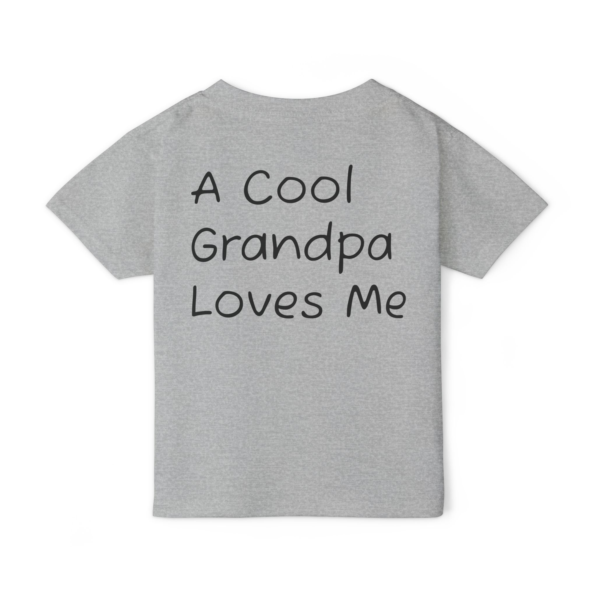 Cool Grandpa Toddler T-Shirt — "A Cool Grandpa Loves Me" Tee - Image 21