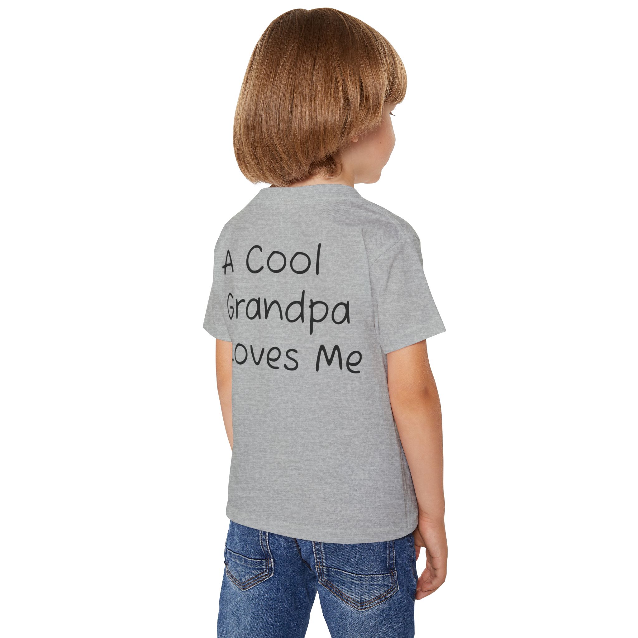 Cool Grandpa Toddler T-Shirt — "A Cool Grandpa Loves Me" Tee - Image 23