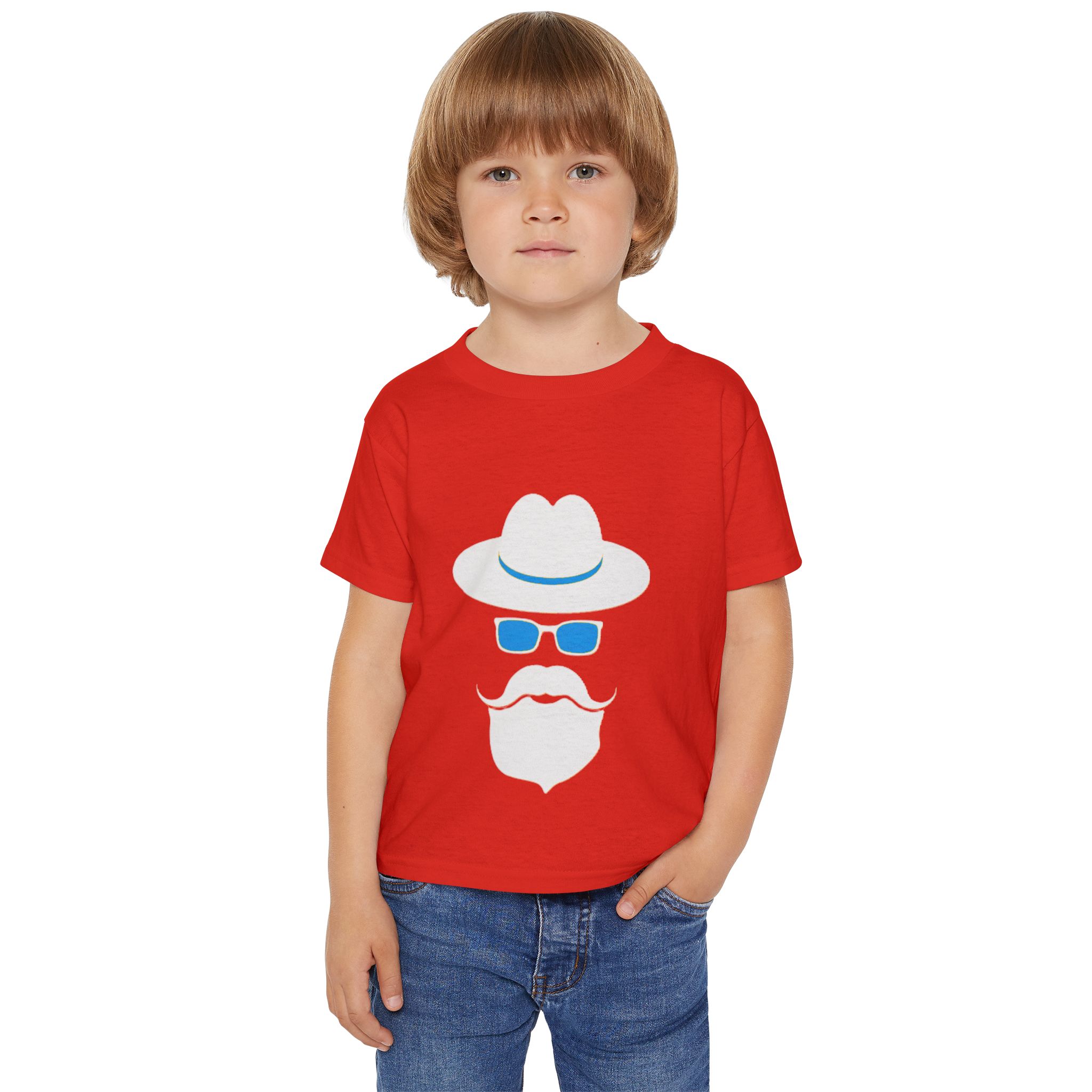 Cool Grandpa Toddler T-Shirt — "A Cool Grandpa Loves Me" Tee - Image 3