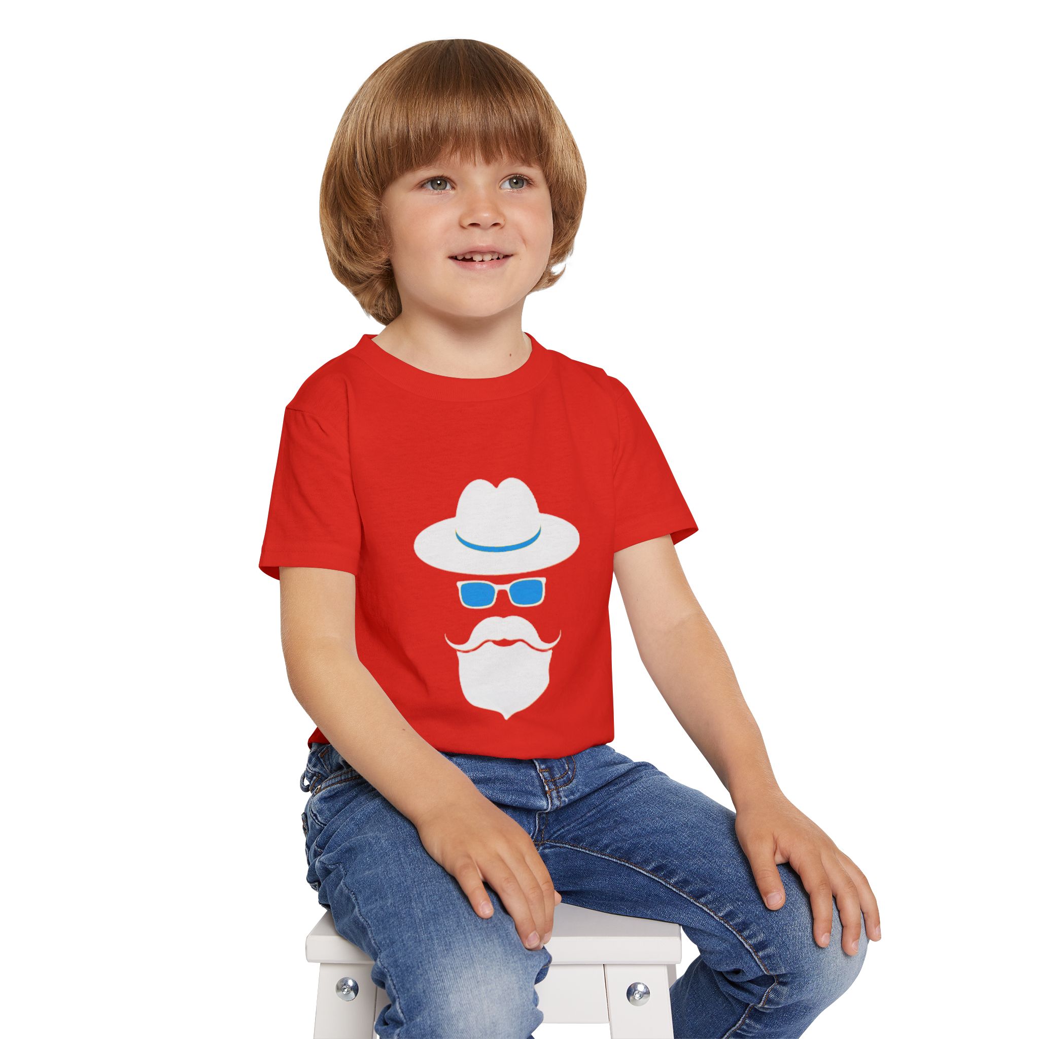 Cool Grandpa Toddler T-Shirt — "A Cool Grandpa Loves Me" Tee - Image 5