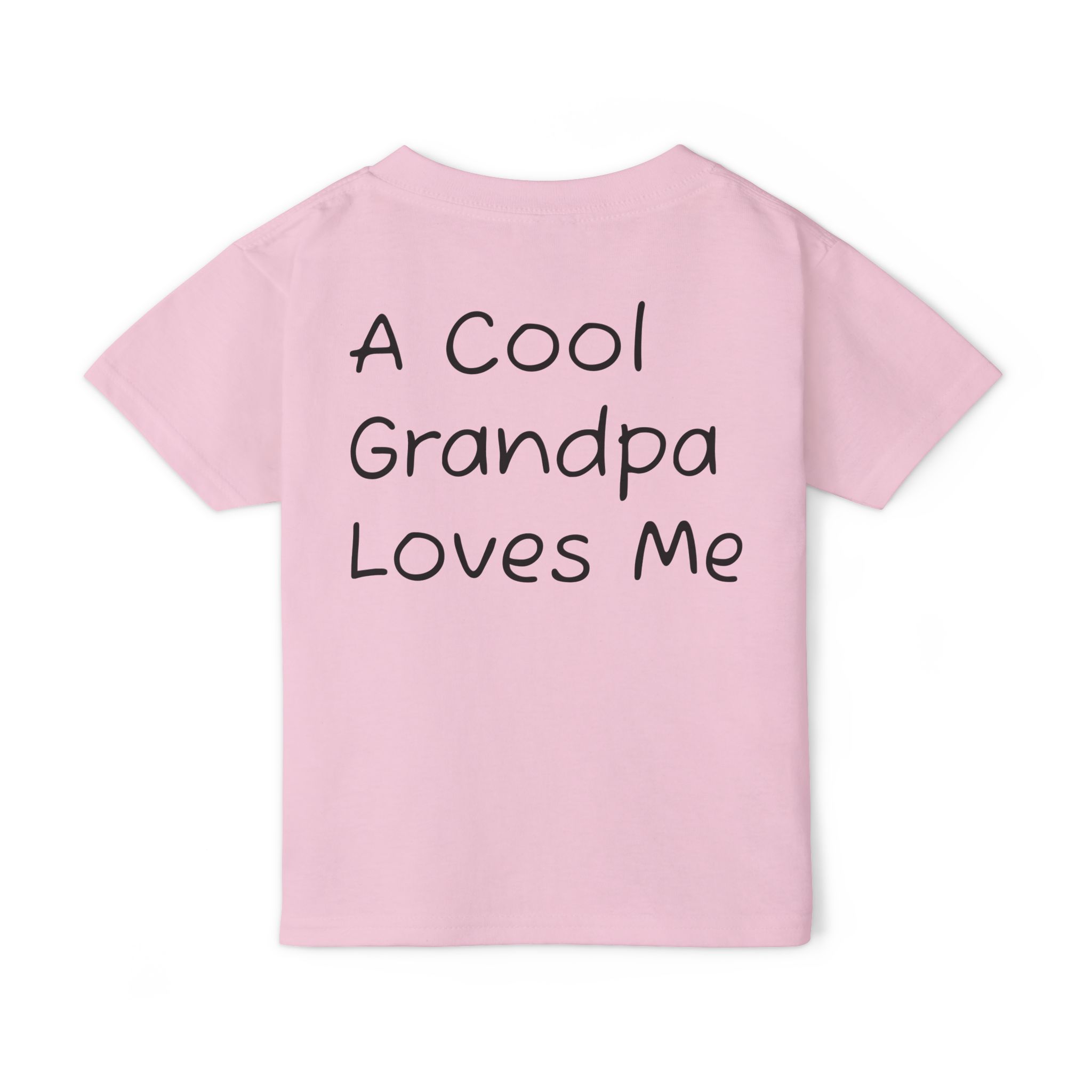 Cool Grandpa Toddler T-Shirt — "A Cool Grandpa Loves Me" Tee - Image 7