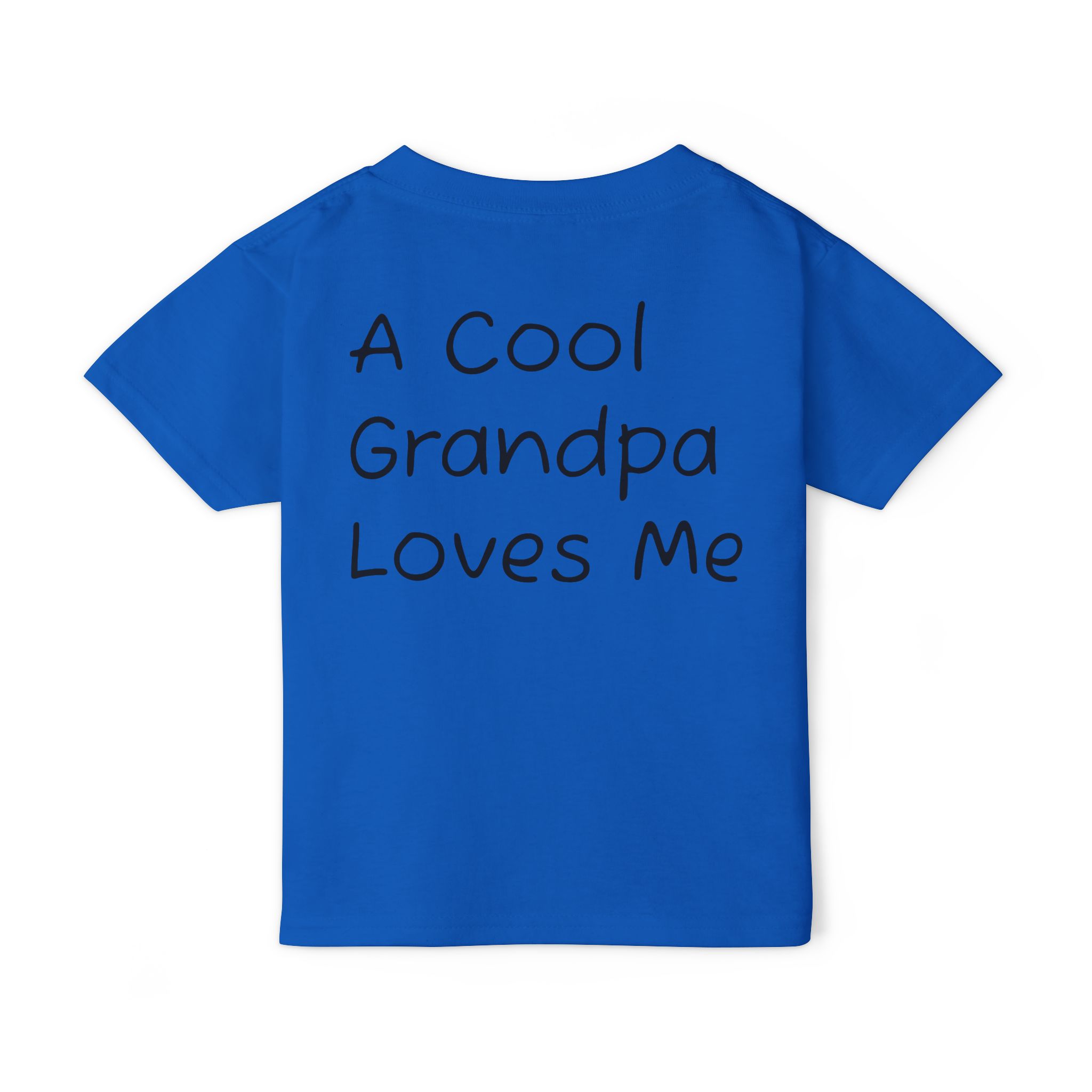 Cool Grandpa Toddler T-Shirt — "A Cool Grandpa Loves Me" Tee - Image 16