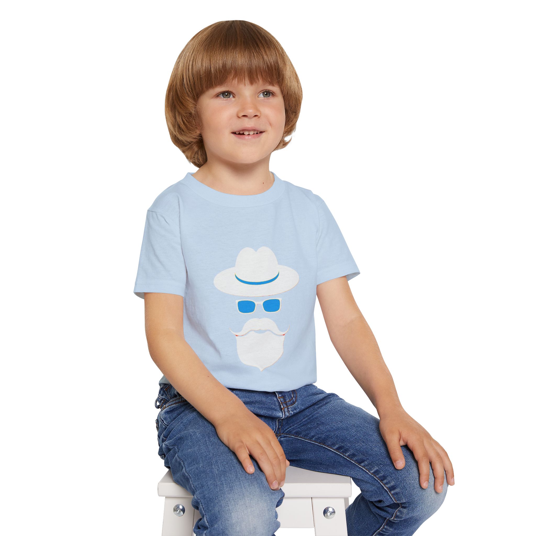 Cool Grandpa Toddler T-Shirt — "A Cool Grandpa Loves Me" Tee - Image 15